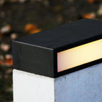 Staanlamp buiten Q-bri Pole Small, geborsteld nikkel, 22,5 cm
