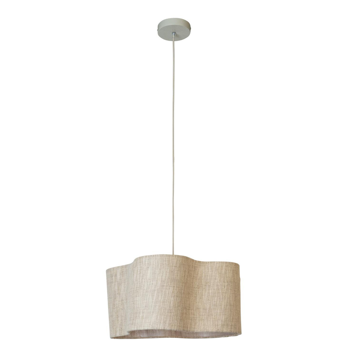 Lucide - CHANTAL - Hanglamp - 1xE27 - Beige - IP20