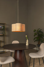 Lucide - CHANTAL - Pendant light - 1xE27 - Beige - IP20