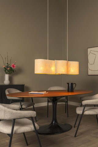 Lucide - CHANTAL - Pendant light - 4xE27 - Beige - IP20