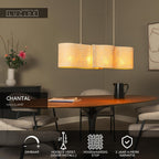 Lucide - CHANTAL - Pendant light - 4xE27 - Beige - IP20