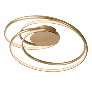 SARDANA - Ceiling light - LED Dimmable - 1x54W 2700K - Matt gold / Brass