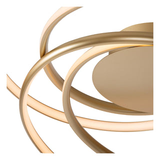 SARDANA - Ceiling light - LED Dimmable - 1x54W 2700K - Matt gold / Brass