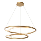 SARDANA - Hanglamp - Ø 80 cm - LED Dimb. - 1x74W 2700K - Mat Goud / Messing