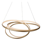 SARDANA - Hanglamp - Ø 80 cm - LED Dimb. - 1x74W 2700K - Mat Goud / Messing