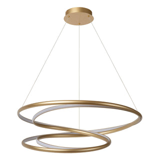SARDANA - Hanglamp - Ø 80 cm - LED Dimb. - 1x74W 2700K - Mat Goud / Messing