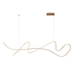 LAMBADA - Hanglamp - LED Dimb. - 1x47W 2700K - Champagne kleur