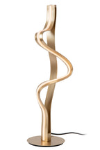 LAMBADA - Table lamp - LED Dimmable - 1x19W 2700K - Matt gold / Brass