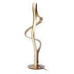 LAMBADA - Table lamp - LED Dimmable - 1x19W 2700K - Matt gold / Brass