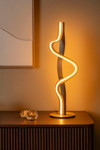 LAMBADA Lampe de table-Champa.-LED Dimm.-19W-2700K-PVC
