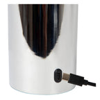 VIVO - Oplaadbare Tafellamp - Accu/Batterij - Ø 8 cm - LED Dimb. - E27 - 1x1W 2700K - Chroom
