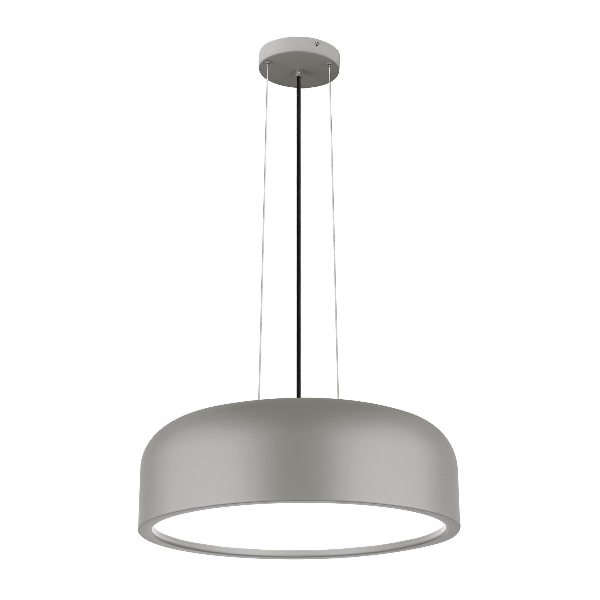 Hanglamp Perleto, grijs