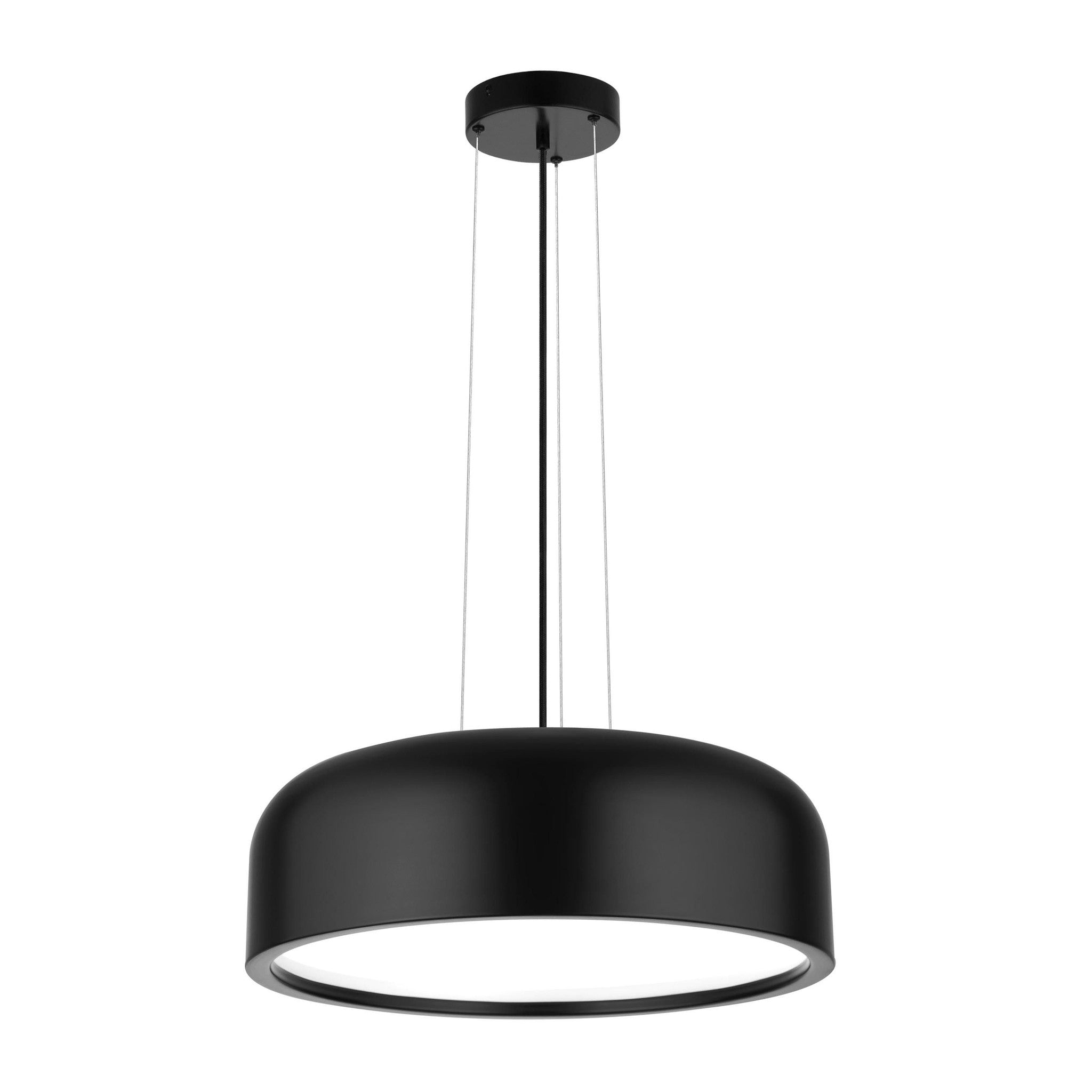 Hanglamp Perleto, zwart