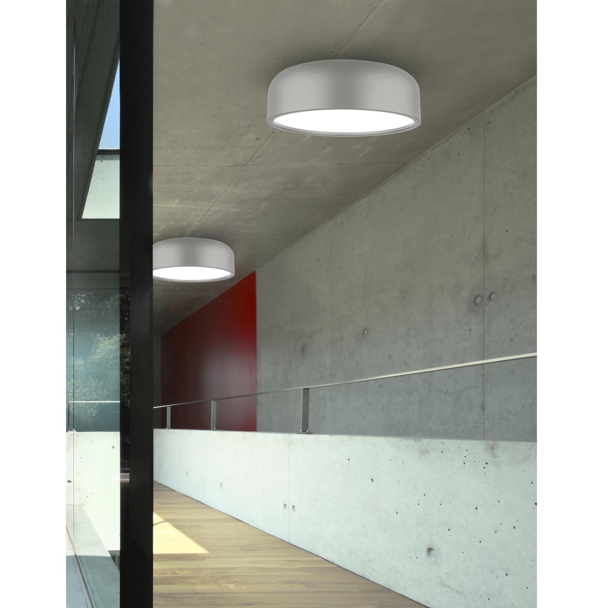 Ceiling lamp Perleto, grey