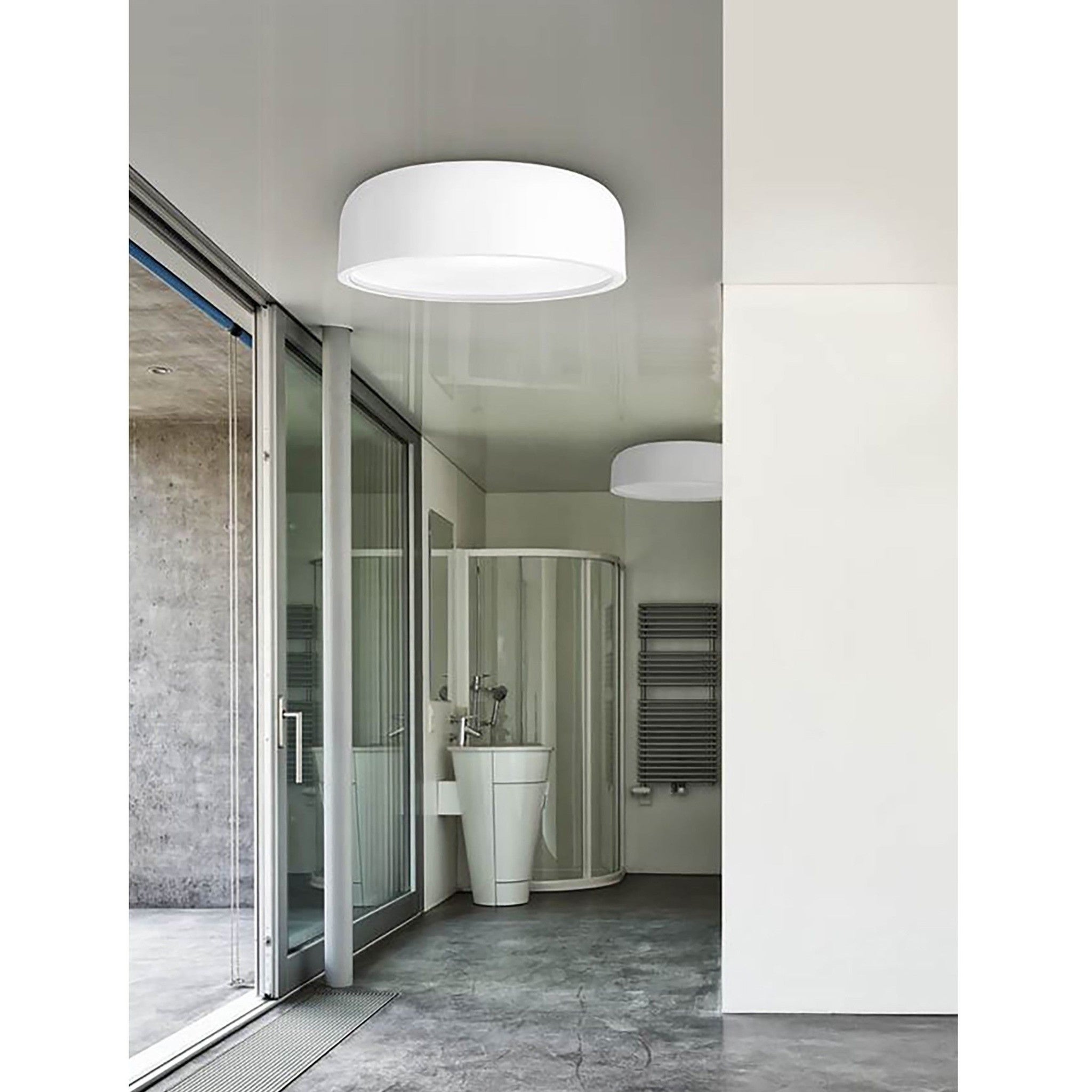 Ceiling lamp Perleto, white