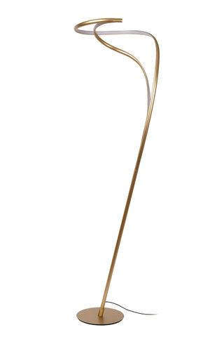 SARDANA - Lampadaire - Ø 44 cm - LED Dimmable - 1x28W 2700K - Or mat / Laiton