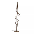 LAMBADA Floor lamp-Matt Gold-LED Dimm.-38W-2700K-PVC