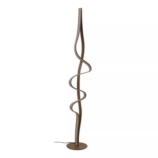 LAMBADA Floor lamp-Matt Gold-LED Dimm.-38W-2700K-PVC