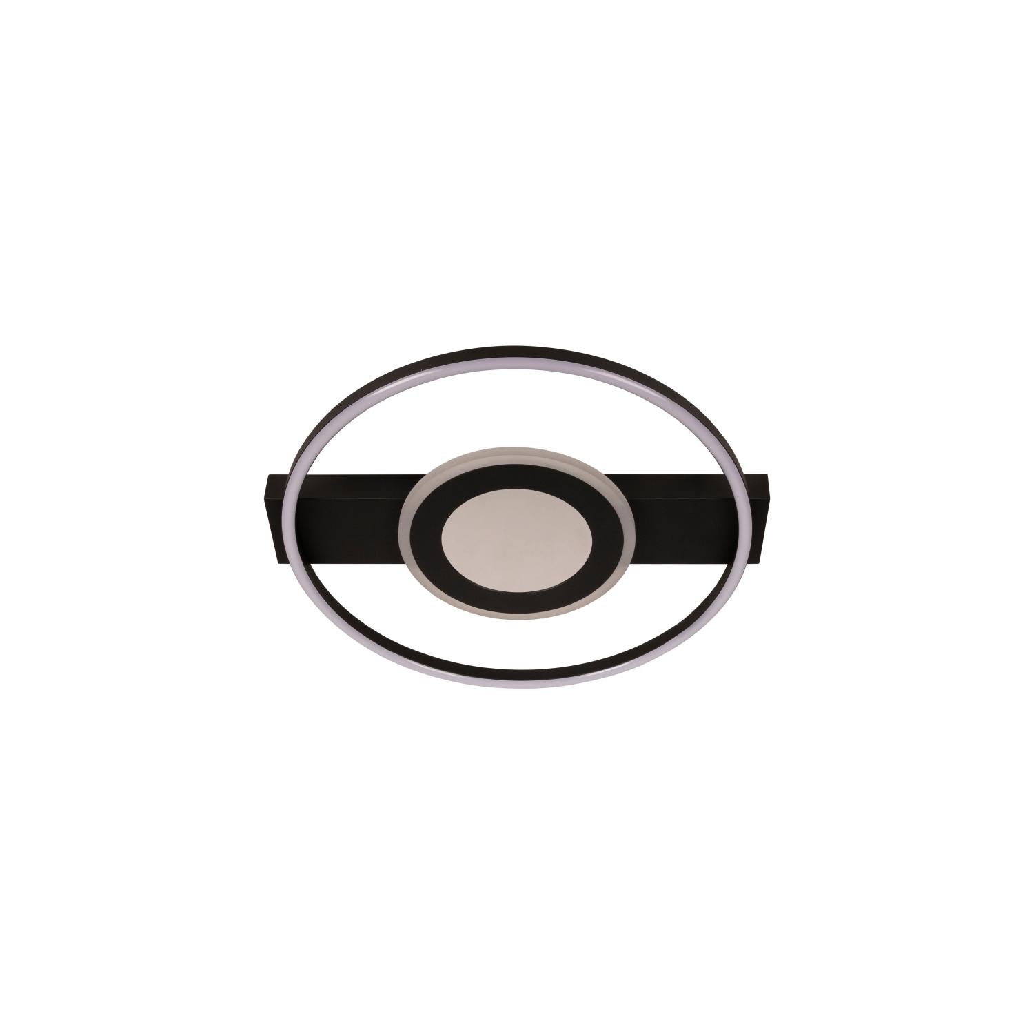 MARCIA - Plafonnier - LED 3 StepDim - 1x32W 2700K - Noir | Essential