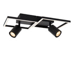 ARIANNE - Ceiling light - LED - 2x Integrated LED - 2xGU10 - CCT - Black