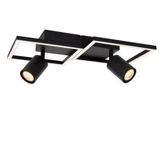 ARIANNE - Ceiling light - LED - 2x Integrated LED - 2xGU10 - CCT - Black