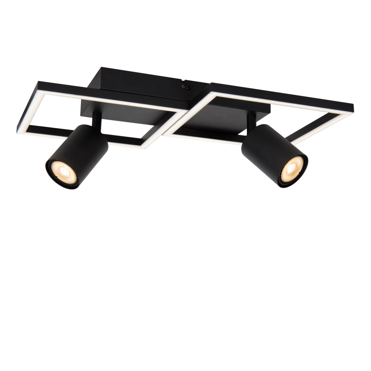 ARIANNE - Ceiling light - LED - 2x Integrated LED - 2xGU10 - CCT - Black