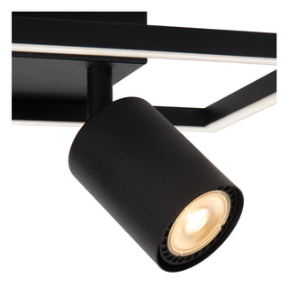 ARIANNE - Ceiling light - LED - 2x Integrated LED - 2xGU10 - CCT - Black