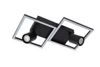 ARIANNE - Ceiling light - LED - 2x Integrated LED - 2xGU10 - CCT - Black