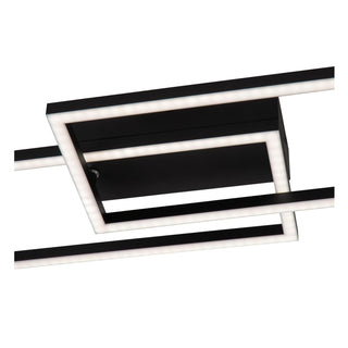 ARIANNE - Plafonnier - LED - CCT - 1x23W 2700K/4000K - Noir