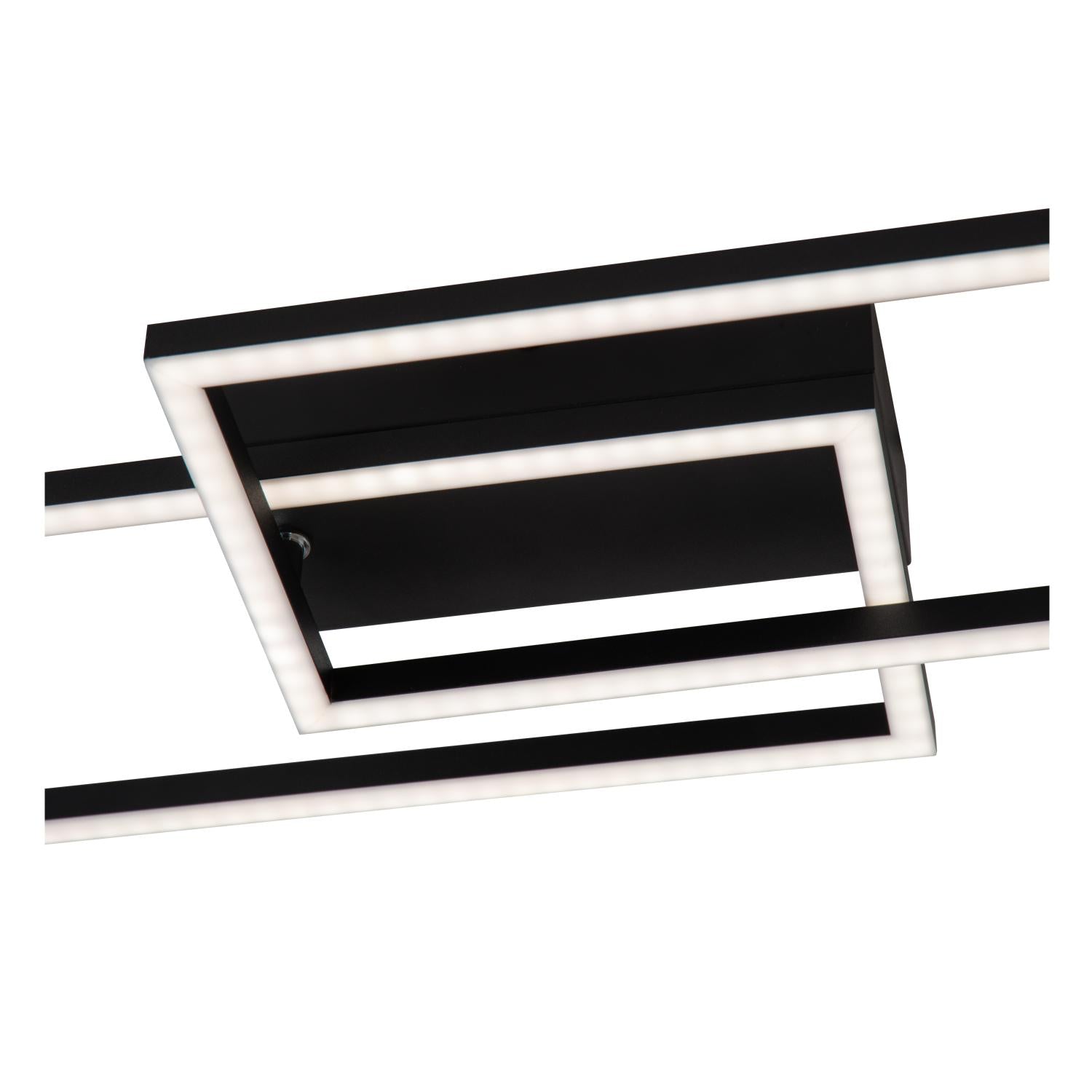 ARIANNE - Plafonnier - LED - CCT - 1x23W 2700K/4000K - Noir