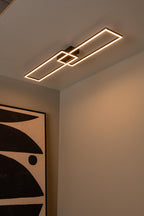 ARIANNE - Plafonnier - LED - CCT - 1x23W 2700K/4000K - Noir