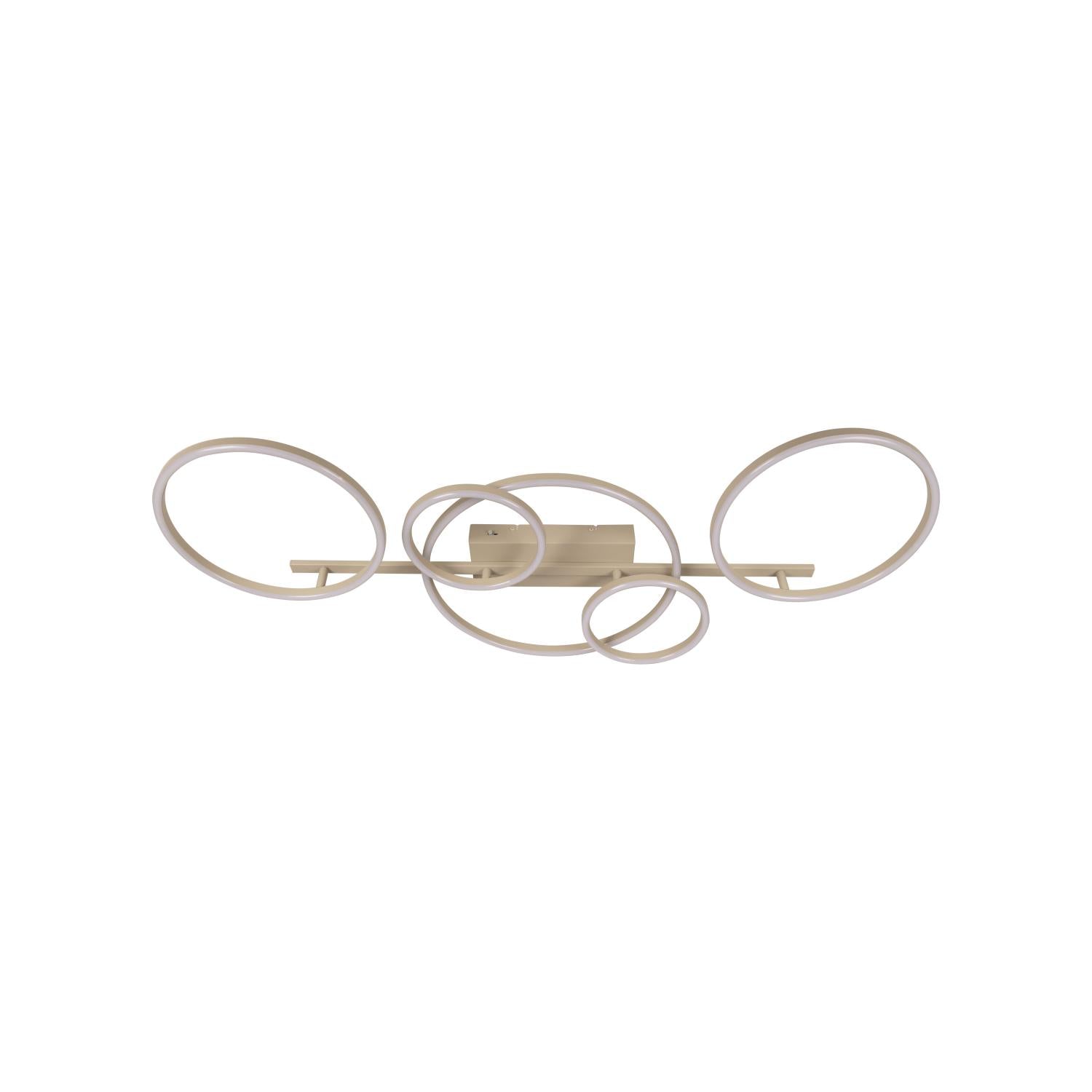 NICOLA - Ceiling light - LED - CCT - 1x37W 2700K/4000K - Taupe | Essential