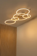 NICOLA - Ceiling light - LED - CCT - 1x37W 2700K/4000K - Taupe | Essential