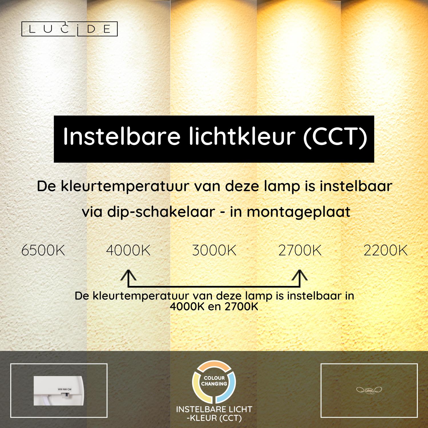 NICOLA - Ceiling light - LED - CCT - 1x37W 2700K/4000K - Taupe | Essential