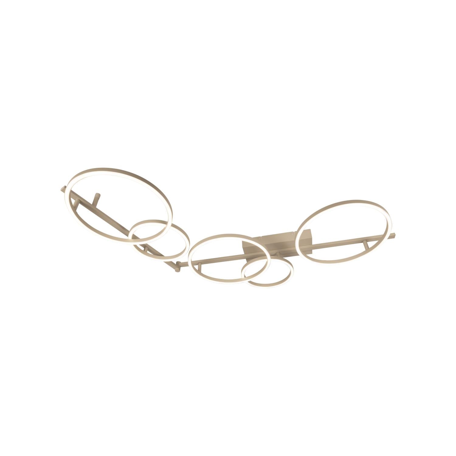 NICOLA - Plafonnier - LED - CCT - 1x37W 2700K/4000K - Taupe | Essential