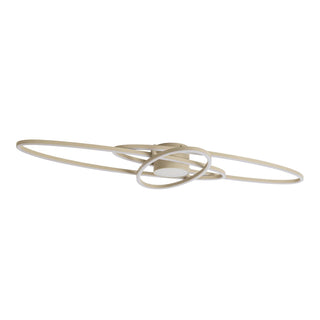 Lucide - GALACTICA - Plafonnier - LED Dimmable - CCT - 1x60W 2700K/4000K - Taupe - IP20
