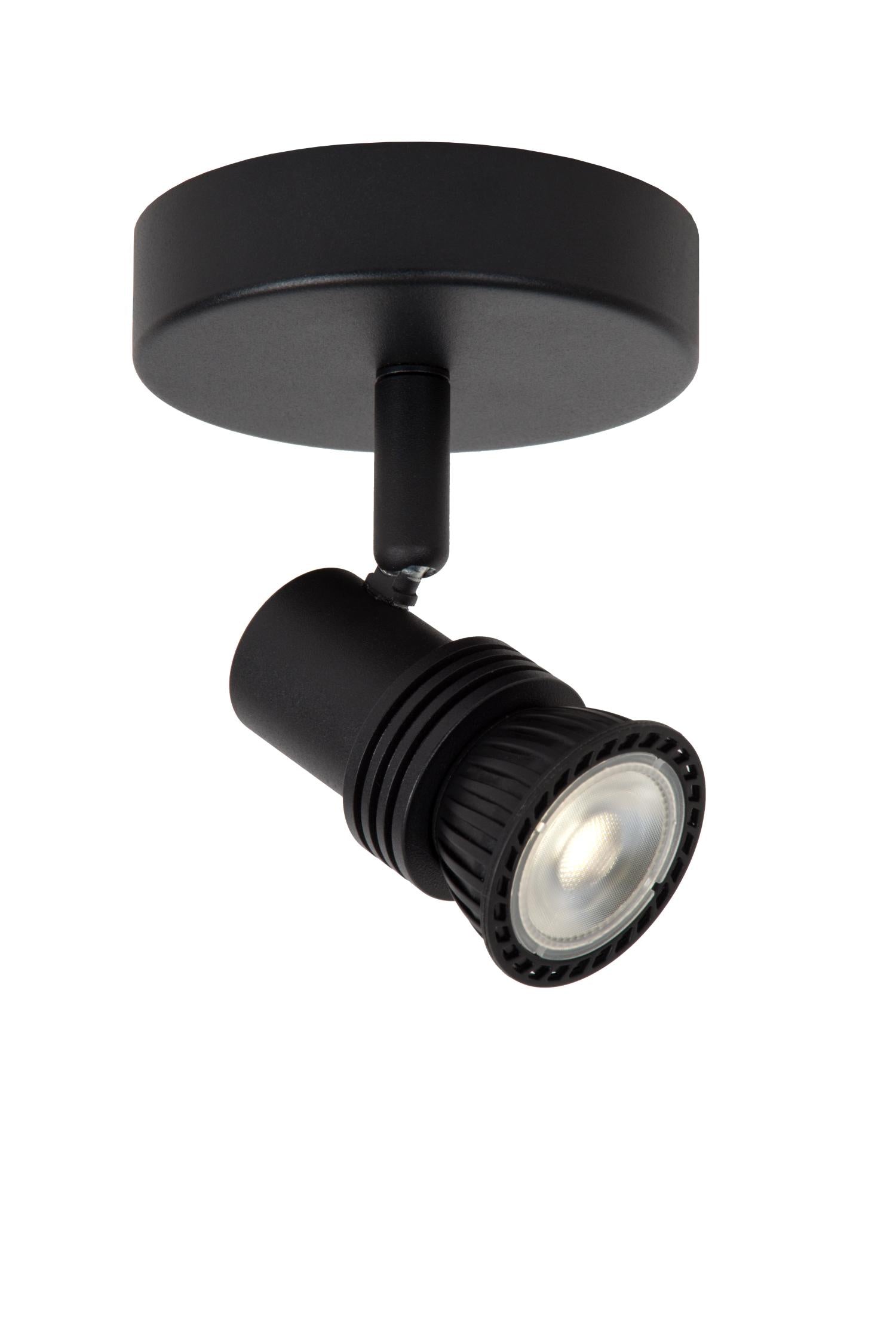 KIANTI - Spot plafonnier - Ø 10 cm - 1xGU10 - Noir