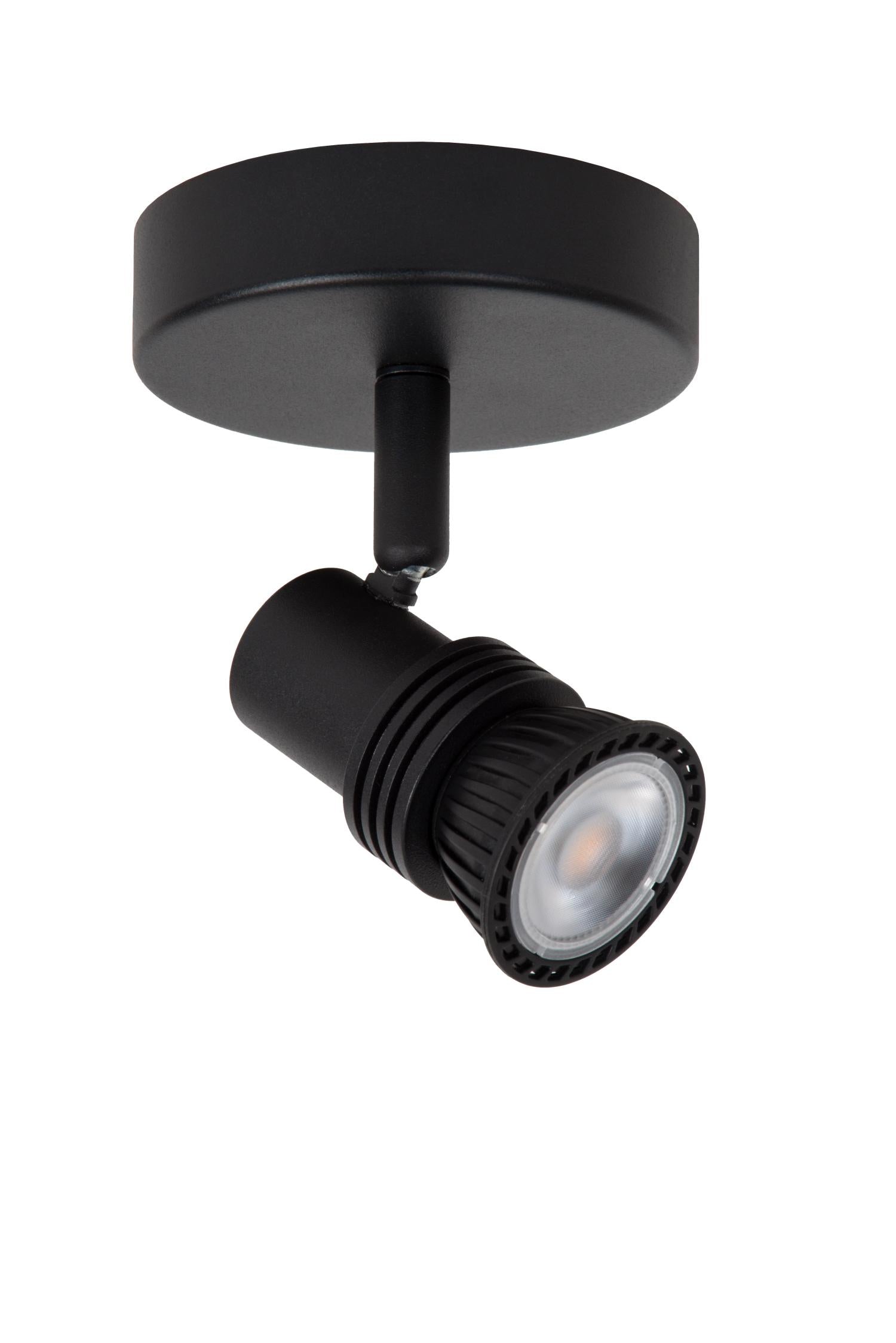 KIANTI - Spot plafonnier - Ø 10 cm - 1xGU10 - Noir