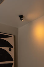 KIANTI - Spot plafonnier - Ø 10 cm - 1xGU10 - Noir