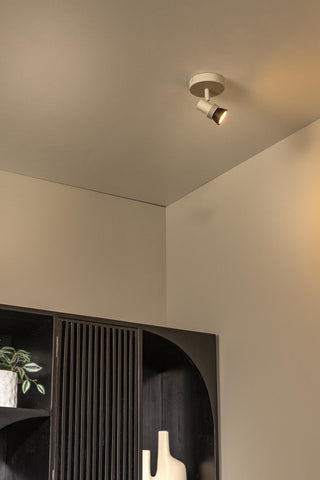 KIANTI - Spot plafonnier - Ø 10 cm - 1xGU10 - Taupe