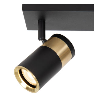 GORIK - Spot plafonnier - 3xGU10 - Noir
