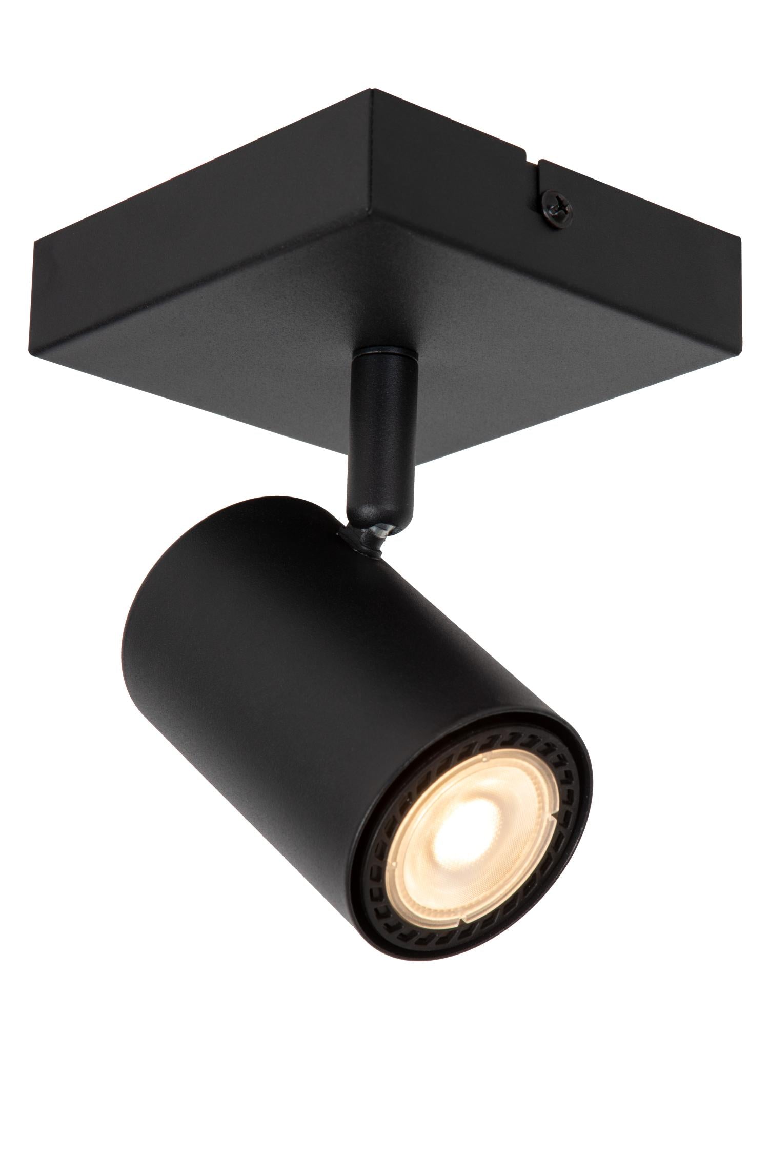 AMIGO - Plafondspot - 1xGU10 - Zwart