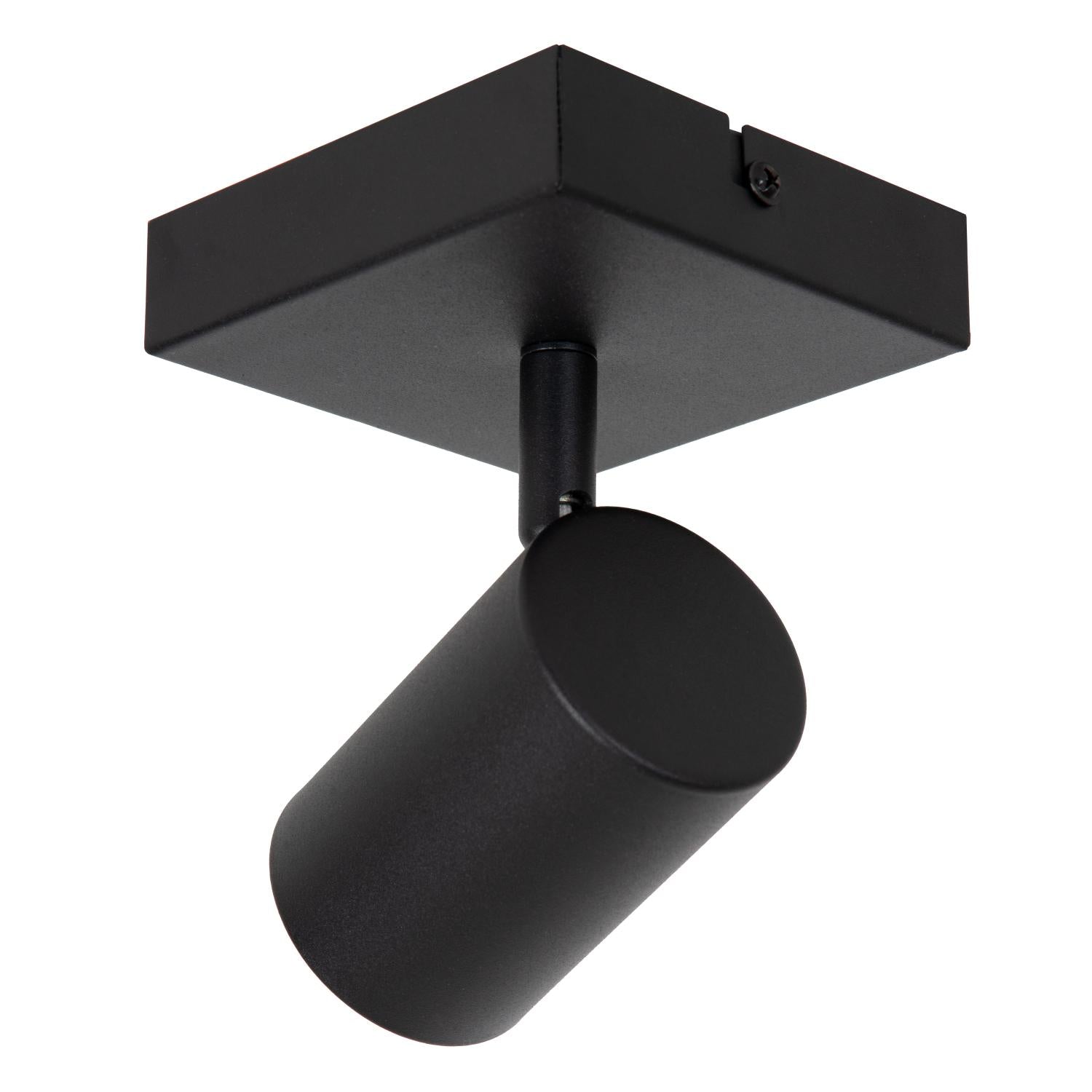 AMIGO - Plafondspot - 1xGU10 - Zwart