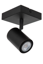 AMIGO - Plafondspot - 1xGU10 - Zwart
