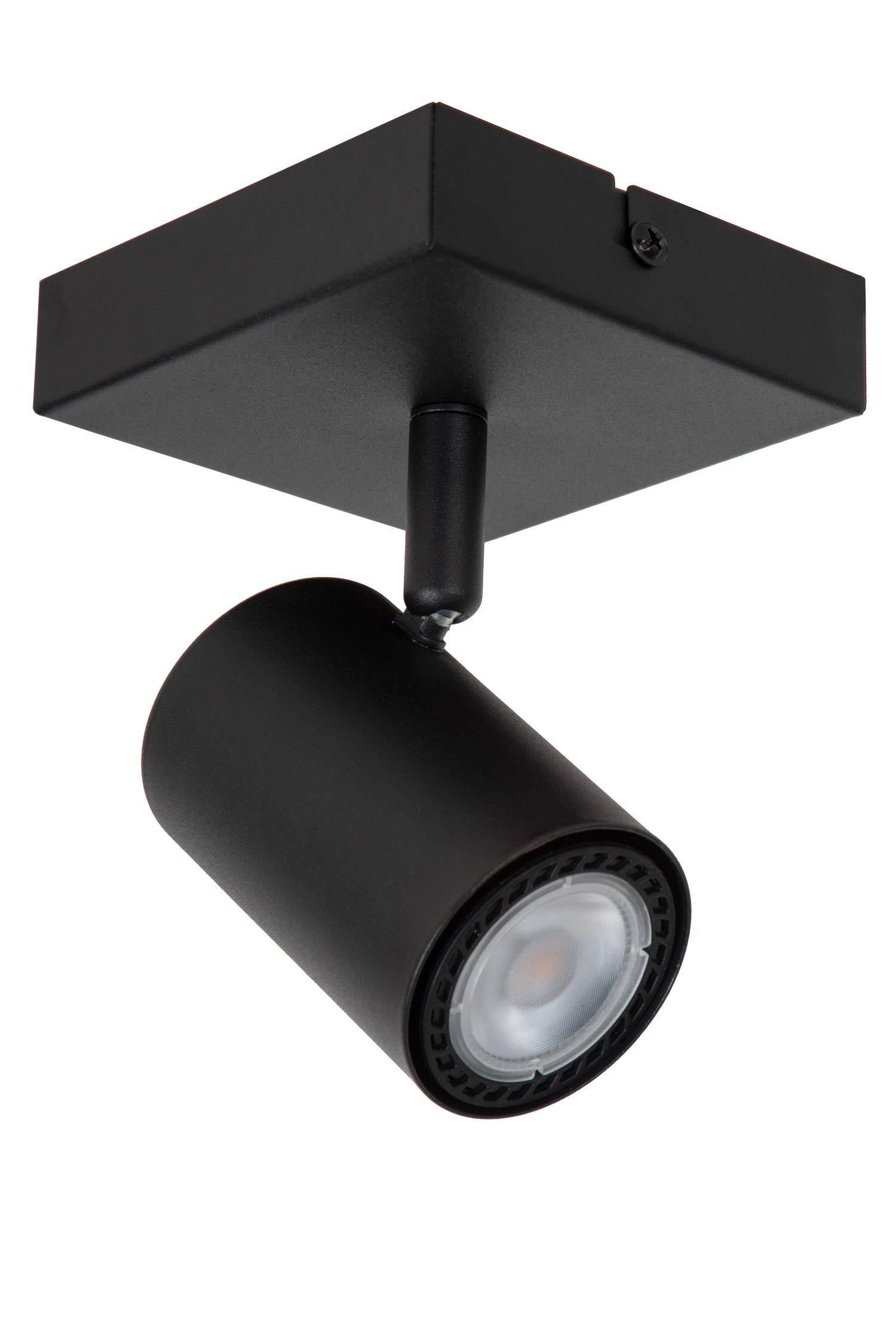 AMIGO - Plafondspot - 1xGU10 - Zwart