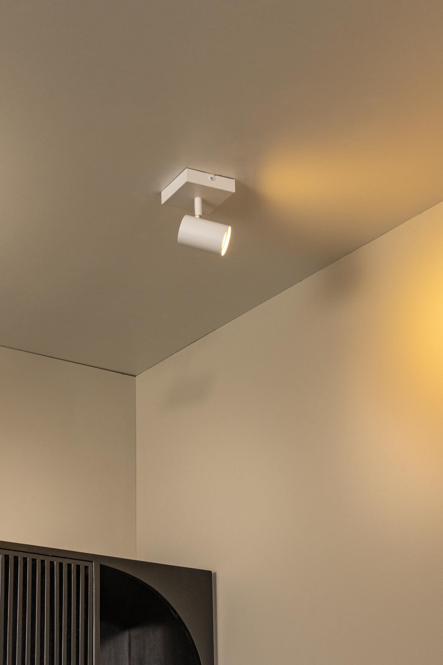 AMIGO - Spot plafonnier - 1xGU10 - Blanc