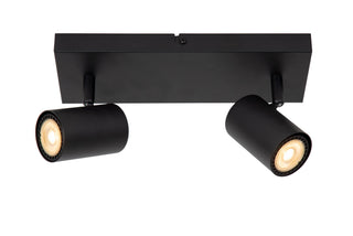AMIGO - Spot plafonnier - 2xGU10 - Noir