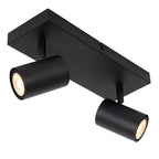 AMIGO - Spot plafonnier - 2xGU10 - Noir