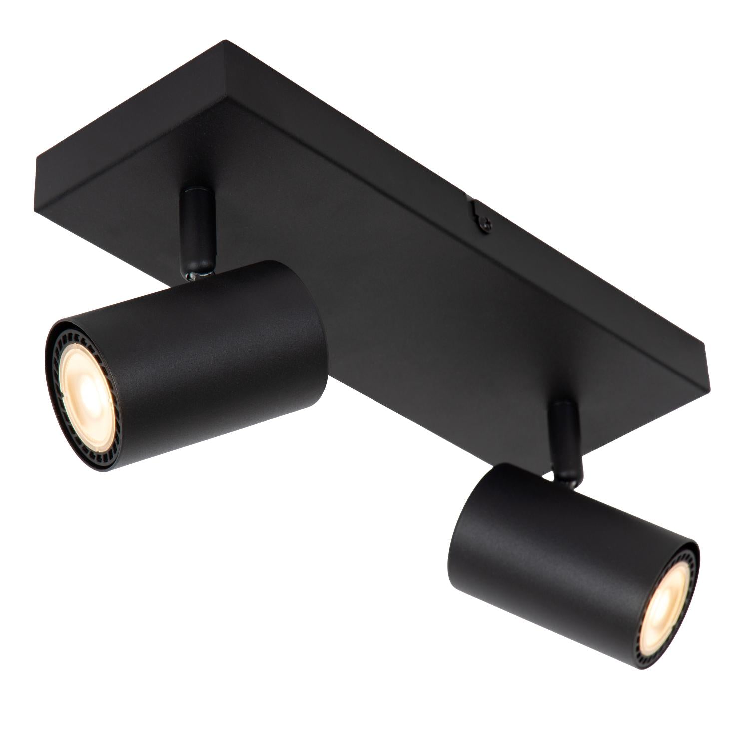 AMIGO - Spot plafonnier - 2xGU10 - Noir