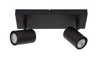 AMIGO - Spot plafonnier - 2xGU10 - Noir